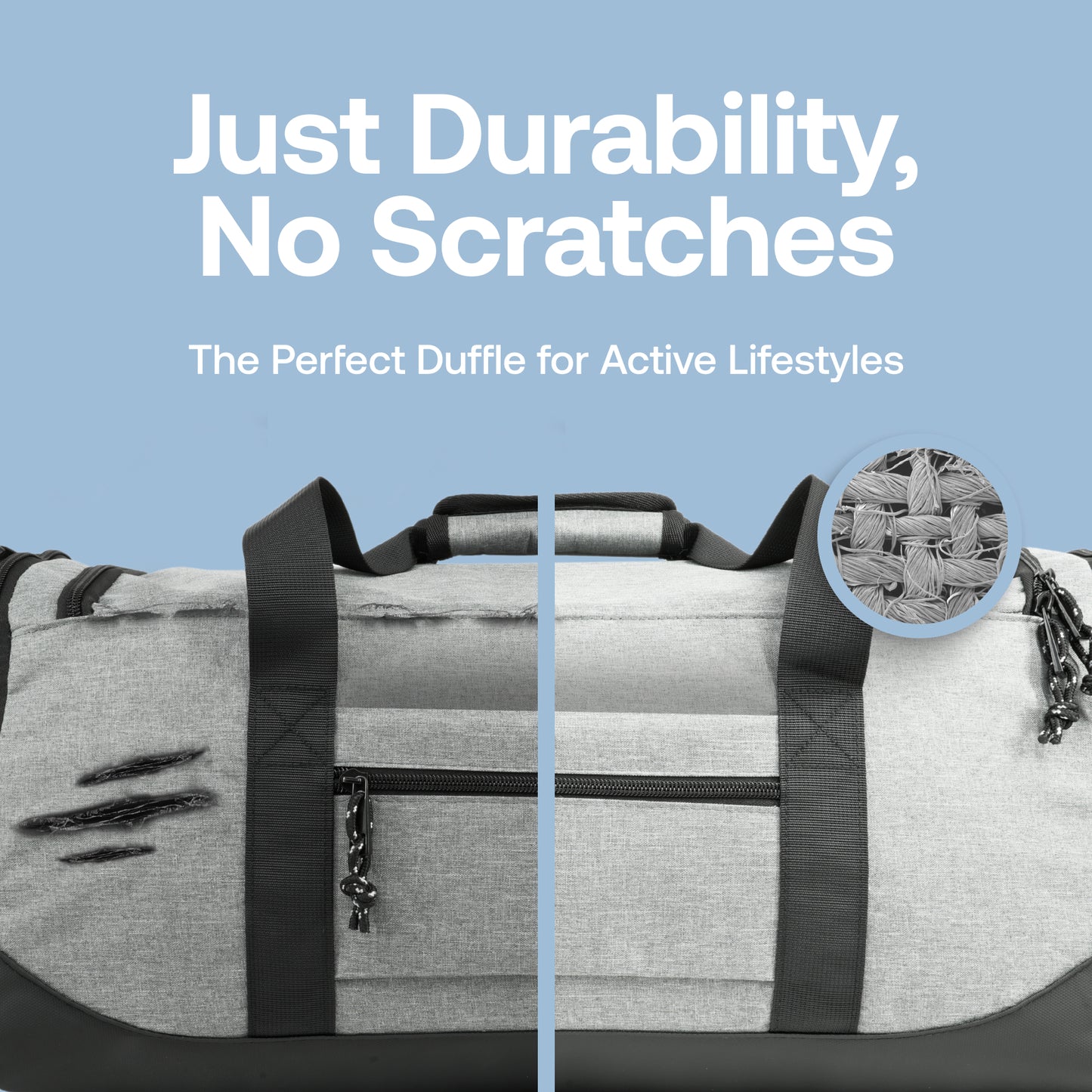 Movex 33L Medium Duffle Bag - Gray